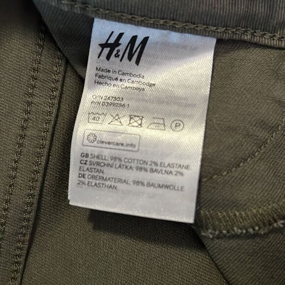 H&M skinny/regular waist/ankle length denim jeans size 26” - Picture 13 of 13